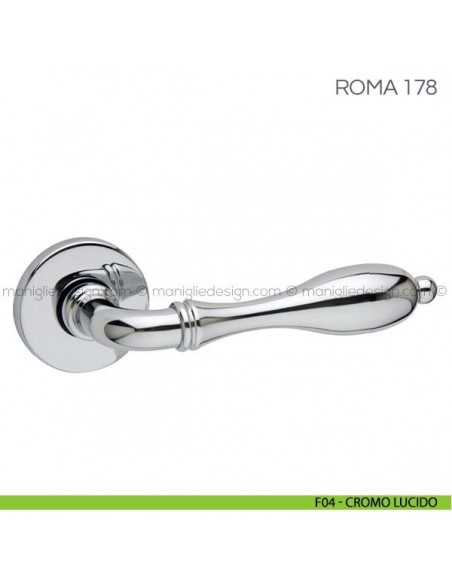 Maniglia per porta Roma Fimet Handles F04 - Cromo Lucido