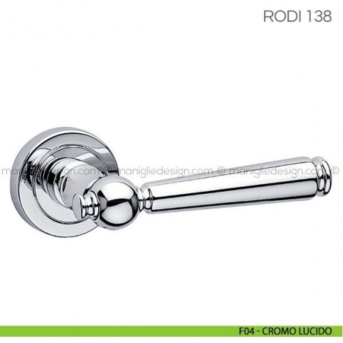 Maniglia per porta Rodi Fimet Handles 04 - Cromo Lucido