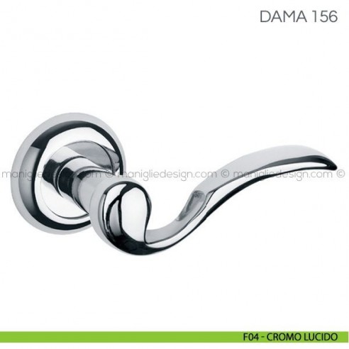 Maniglia per porta Dama Fimet Handles F04 - Cromo Lucido