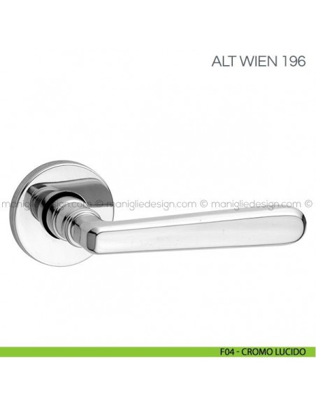 Maniglia per porta Alt Wien Fimet Handles F04 - Cromo Lucido