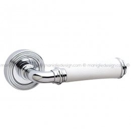 Maniglia con impugnatura in pelle per porta Tasha Fimet Handles
