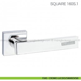 Maniglia Swarovski per porta Square Fimet Handles 2