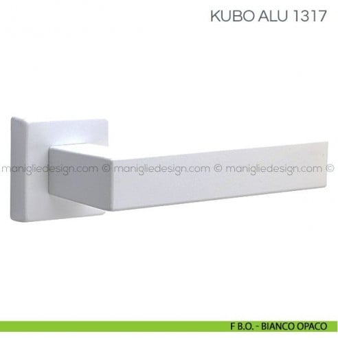 Maniglia per porta Kubo Alu Fimet Handles F B.O. - Bianco Opaco