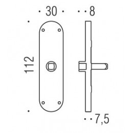 Movimento guerriero per maniglia finestra cremonese Antologhia 2