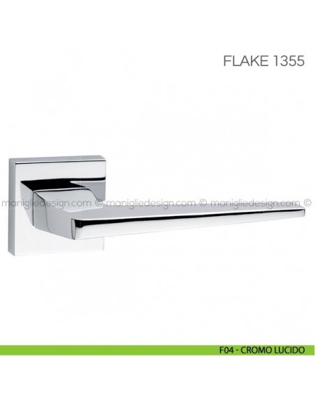 Maniglia per porta Flake Fimet Handles F04 - Cromo Lucido