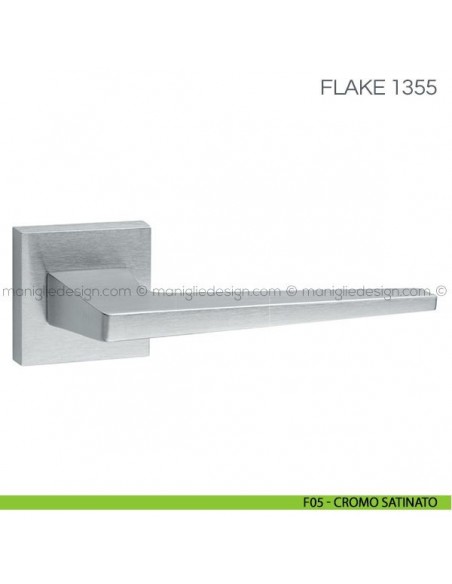 Maniglia per porta Flake Fimet Handles F05 - Cromo Satinato