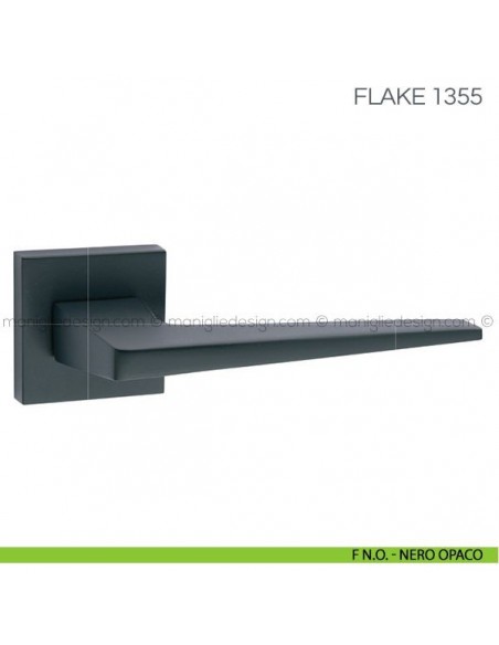 Maniglia per porta Flake Fimet Handles F N.O. - Nero Opaco