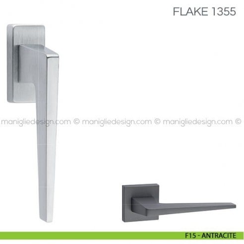 Maniglia per finestra martellina DK Flake Fimet Handles F15 - Antracite