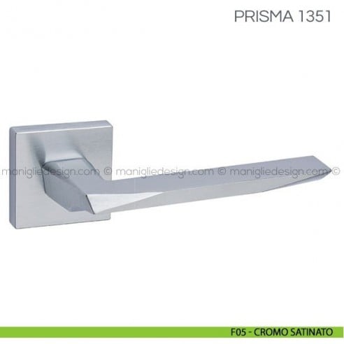 Maniglia per porta Prisma Fimet Handles F05 - Cromo Satinato