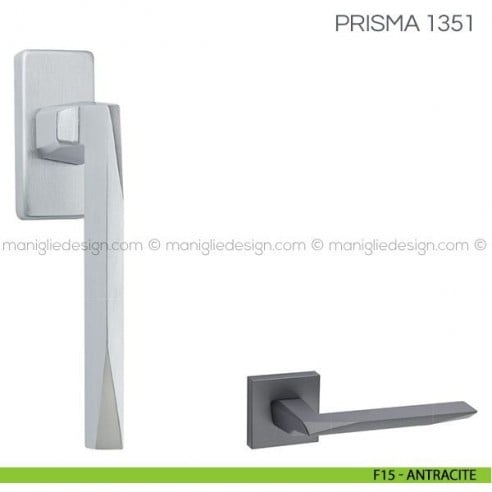 Maniglia per finestra martellina DK Prisma Fimet Handles F15 - Antracite