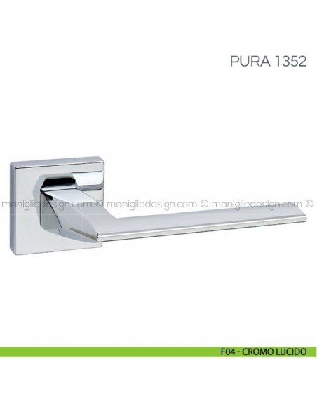 Maniglia per porta Pura Fimet Handles F04 - Cromo Lucido
