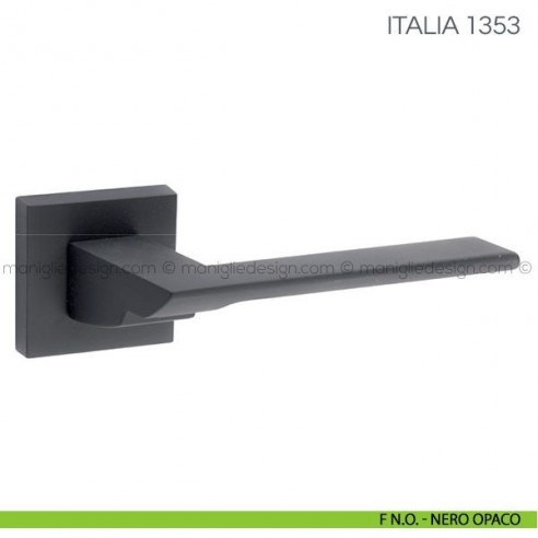 Maniglia per porta Italia Fimet Handles F N.O. - Nero Opaco