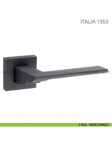 Maniglia per porta Italia Fimet Handles F N.O. - Nero Opaco