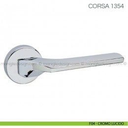 Maniglia per porta Corsa Fimet Handles con rosetta tonda 2