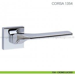 Maniglia per porta Corsa Fimet Handles con rosetta quadrata 2