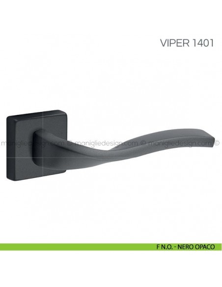Maniglia per porta Viper Fimet Handles F N.O. - Nero Opaco