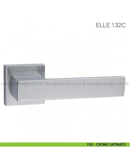 Maniglia per porta Elle Fimet Handles F05 - Cromo Satinato