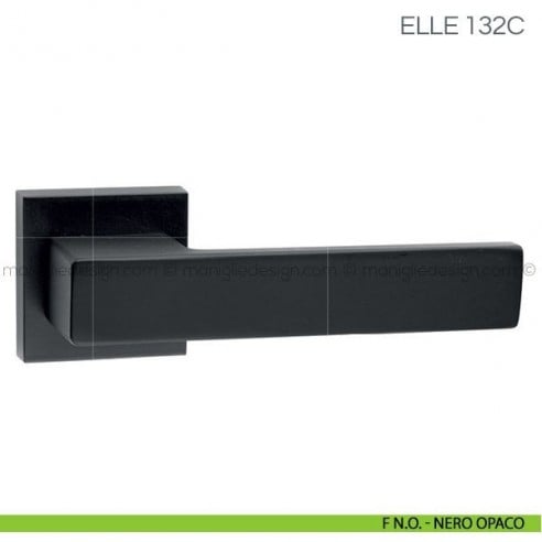 Maniglia per porta Elle Fimet Handles F N.O. - Nero Opaco
