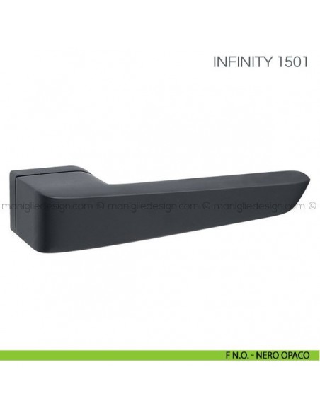 Maniglia per porta Infinity Fimet Handles F N.O. - Nero Opaco
