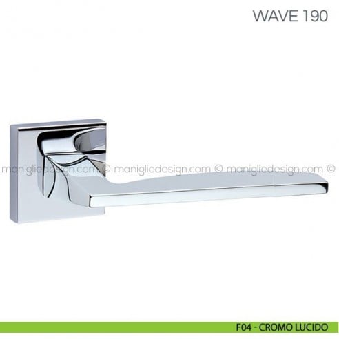 Maniglia per porta Wave Fimet Handles F04 - Cromo Lucido