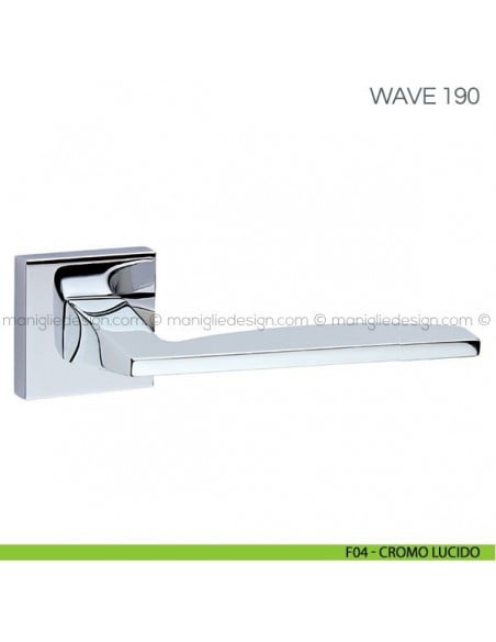 Maniglia per porta Wave Fimet Handles F04 - Cromo Lucido