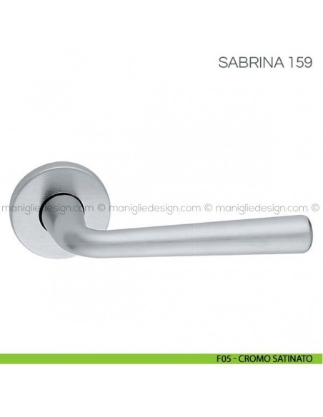 Maniglia per porta Sabrina Fimet Handles F05 - Cromo Satinato