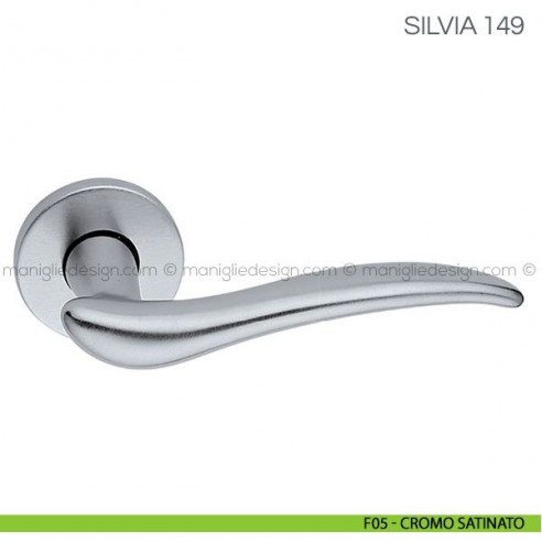 Maniglia per porta Silvia Fimet Handles F05 - Cromo Satinato