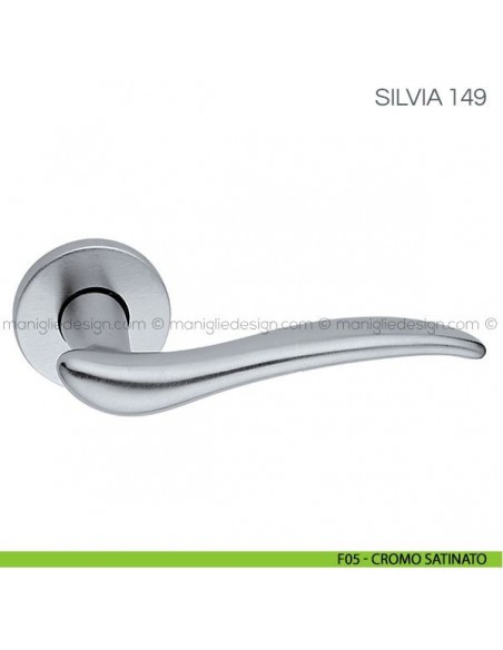 Maniglia per porta Silvia Fimet Handles F05 - Cromo Satinato