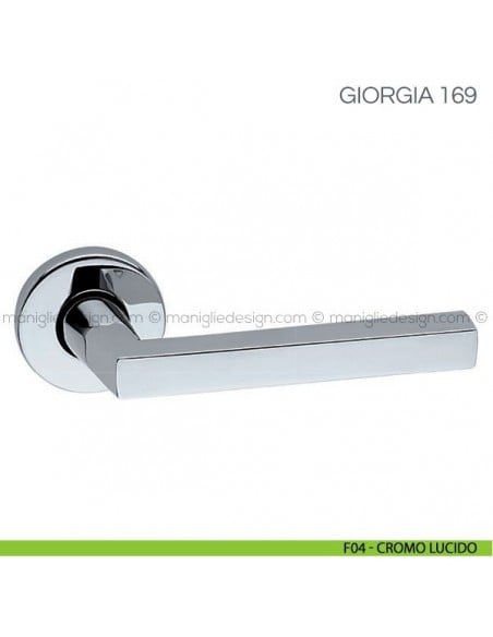 Maniglia per porta Giorgia Fimet Handles F04 - Cromo Lucido