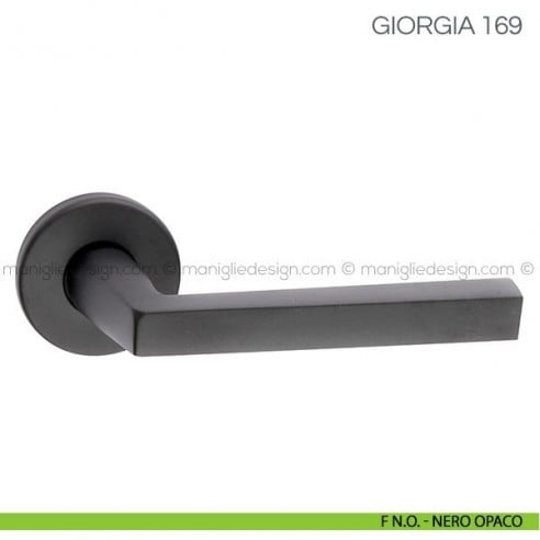 Maniglia per porta Giorgia Fimet Handles F N.O. - Nero Opaco