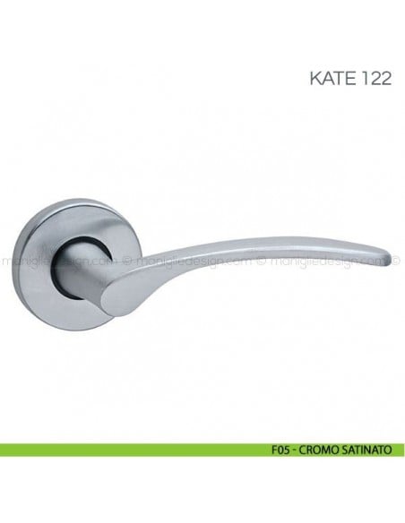 Maniglia per porta Kate Fimet Handles F05 - Cromo Satinato