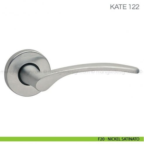 Maniglia per porta Kate Fimet Handles F20 - Nickel Satinato