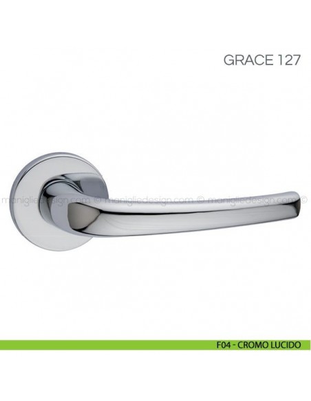 Maniglia per porta Grace Fimet Handles F04 - Cromo Lucido