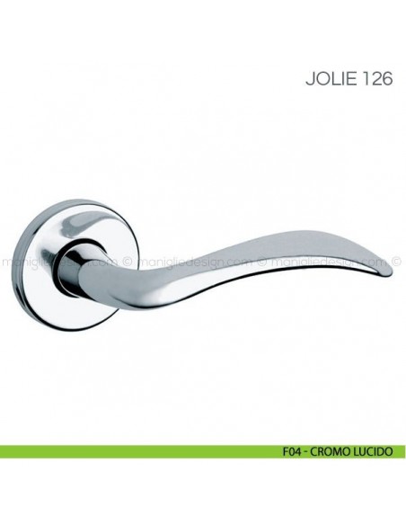 Maniglia per porta Jolie Fimet Handles F04 - Cromo Lucido