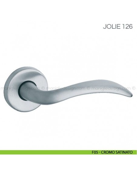 Maniglia per porta Jolie Fimet Handles F05 - Cromo Satinato
