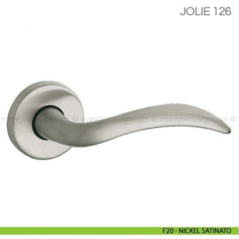 Maniglia per porta Jolie Fimet Handles F20 - Nickel Satinato