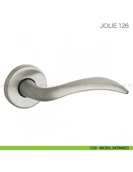 Maniglia per porta Jolie Fimet Handles F20 - Nickel Satinato