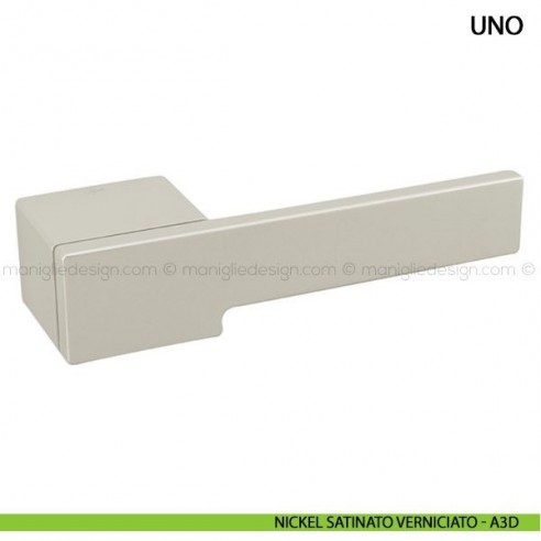 Maniglia per porta Uno Comit nickel satinato