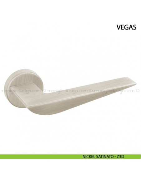 Maniglia per porta Vegas Comit nickel satinato