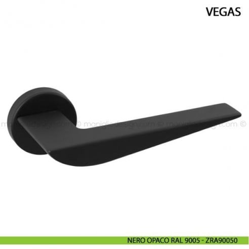 Maniglia per porta Vegas Comit nero opaco RAL 9005