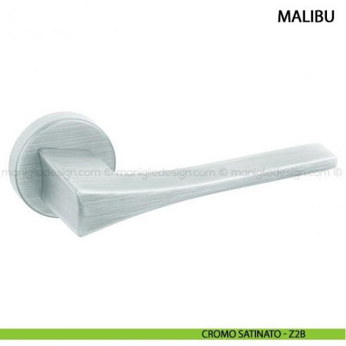 Maniglia per porta Malibu Comit cromo satinato