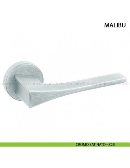 Maniglia per porta Malibu Comit cromo satinato