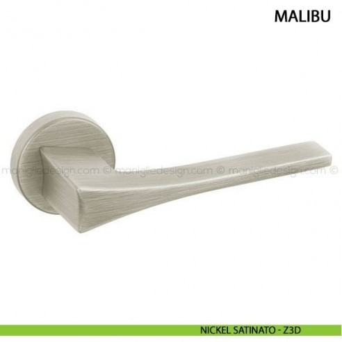 Maniglia per porta Malibu Comit nichel satinato