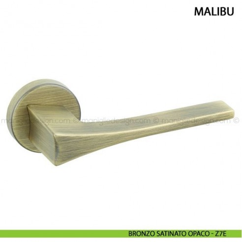 Maniglia per porta Malibu Comit bronzo satinato opaco