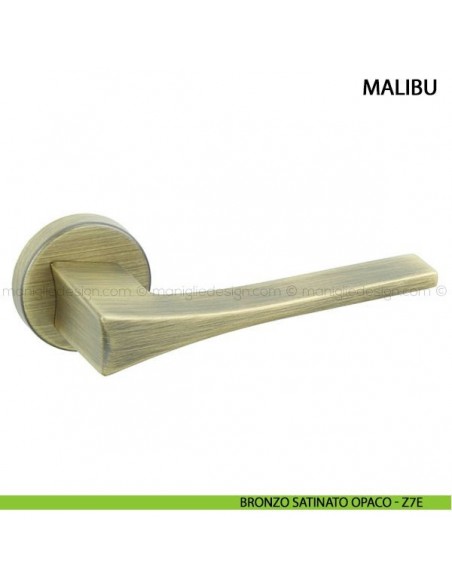 Maniglia per porta Malibu Comit bronzo satinato opaco