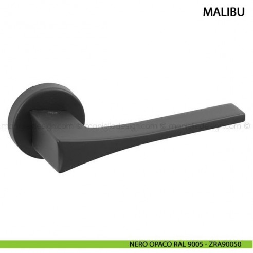 Maniglia per porta Malibu Comit nero opaco RAL 9005