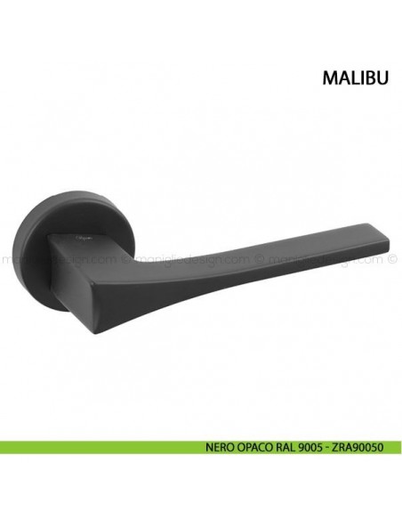 Maniglia per porta Malibu Comit nero opaco RAL 9005