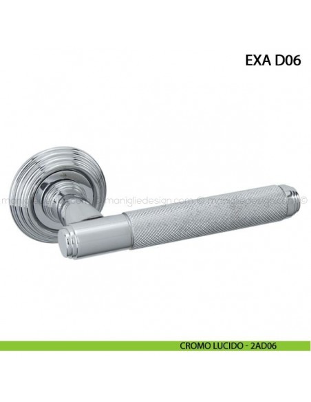 Maniglia per porta Exa Diamond Comit cromo lucido