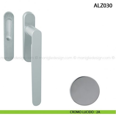 Maniglione per alzante scorrevole singolo ALZ030 Comit cromo lucido