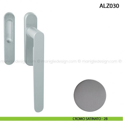 Maniglione per alzante scorrevole singolo ALZ030 Comit cromo satinato